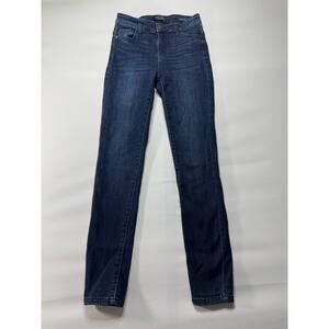 Judy Blue Women's Dark Wash Skinny Fit Stretch Blue Denim Jeans - Size 1 (25x28)